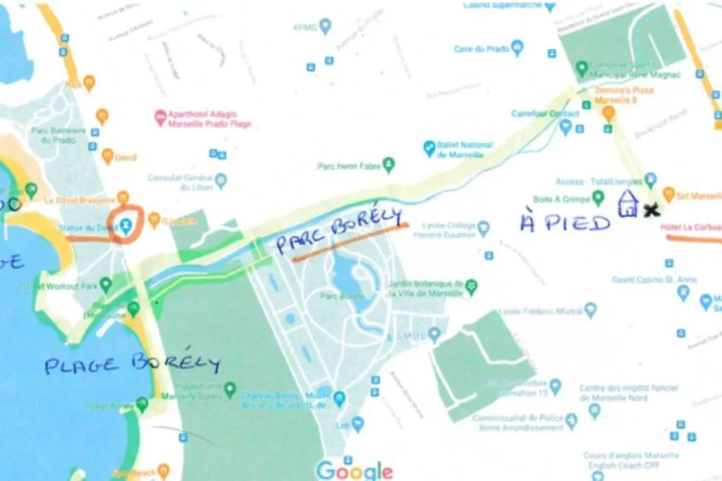 Daire Flat Air Conditioning 4 People Near Stadium Beach Marsilya Fransa